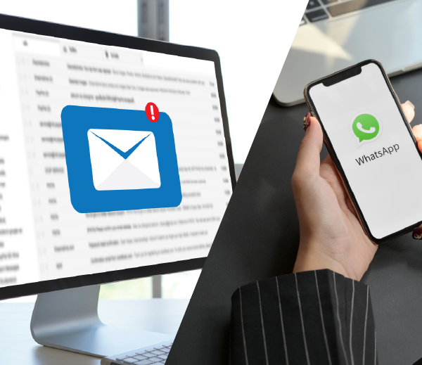 Del email al WhatsApp